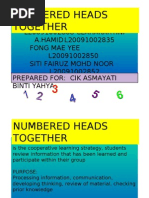 Download Numbered Head Together NHT by mrs azizi SN17093286 doc pdf