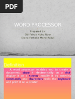 Word Processing - Student Notes | PDF | Word Processor | Microsoft Word