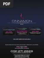 Download Cinnamon Indian Takeaway by Cinnamon Takeaway SN17093806 doc pdf