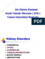 Policyctic Kidney, ATN, Tub in Nefritis