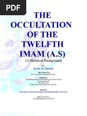 The Occultation Of The Twelfth Imam Imam Mahdi A S Pdf Hadith Shia Islam