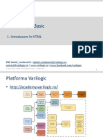 Web Design Basic - Curs 1 - Introducere in HTML v01