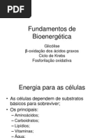 Fundamentos de Bioenergética