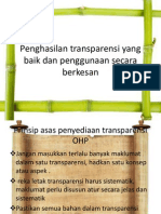 Transparensi OHP