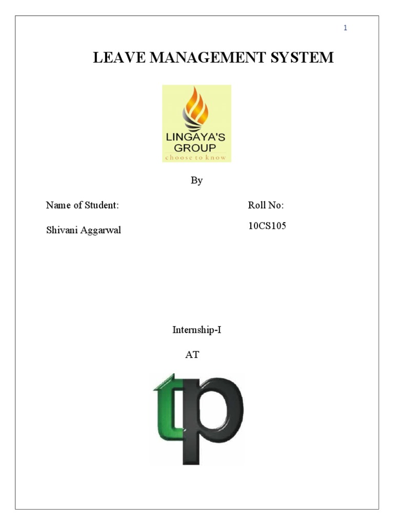 Leave Management System Pdf Databases Random Access Memory