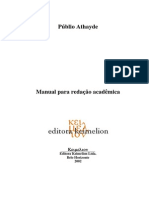 Publio Athayde - Manual para Redacao Academica