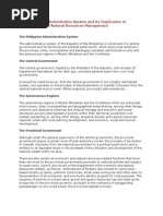 Download The Philippine Administrative System and Its Implication to Environment by napemaeduc4790 SN170986507 doc pdf