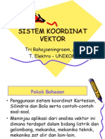 Sistem Koordinat Vektor
