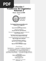 Cuadernos de Lingüística Volumen 1