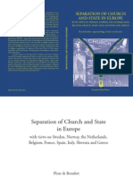 Separation of Church and State in Europe