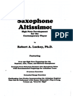 Luckey, Robert - Saxophone Altissimo