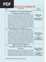 Java Projects On 2013 Ieee Papers