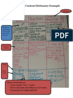 Cognitive Content Dictionary Example