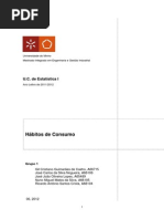 Relatório Estatistica