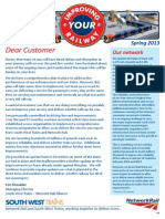 Improving Your Railway Newsletter Spring2013