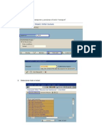 Como Transportar Una Tabla en SAP