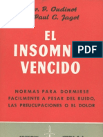 El Insomnio Vencido (P. Oudinot & Paul C. Jagot)