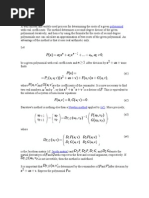 Bairstow Method: Polynomial