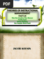 Download Jacob Kounin-Instructional Management Theory by Terrance Castro SN171037950 doc pdf