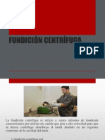 FUNDICIÓN CENTRÍFUGA