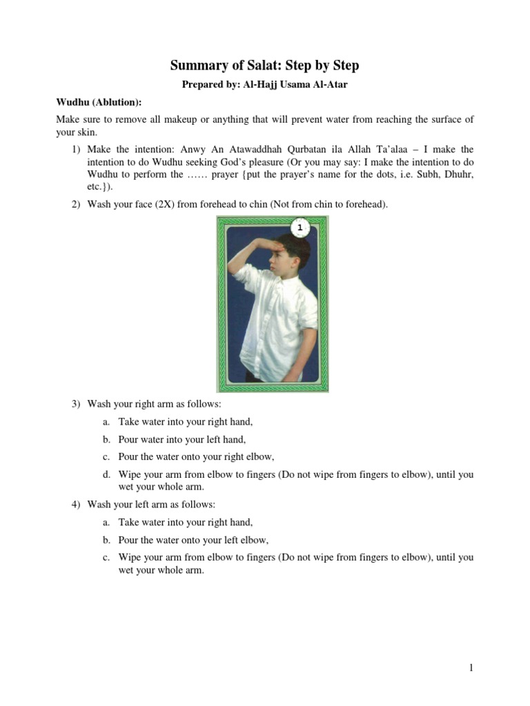 Salat - Step by Step (The Shia Way) | PDF | Islamic Fundamentalism