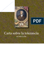 Carta Sobre La Tolerancia - John Locke