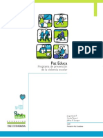 PazEduca Programa de Prevención de La Violencia Escolar
