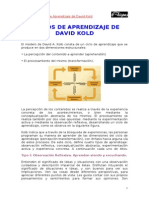 Estilos de aprendizaje de David Kolb