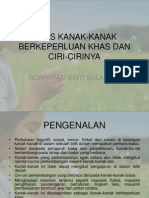 Jenis Kanak-Kanak Berkeperluan Khas Dan Ciri-Cirinya - 2