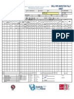 Drill Pipe Inspection Tally Sheet: International Limited