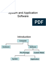 System and Application Software