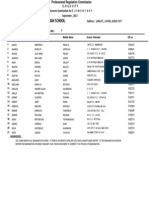 Elementary - Iloilo Room Assignments: Sep 2013 Licensure Exam For Teachers (LET)