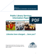 Public Library Information Paper
