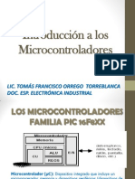 Introducción a los Microcontroladores PIC16F8XX: Aplicaciones, Periféricos y Programación Básica