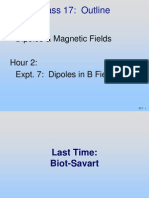 Class 17: Outline: Hour 1: Dipoles & Magnetic Fields