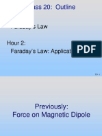 Class 20: Outline: Hour 1: Faraday's Law