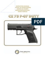 Manual de Instrucciones CZ 75 P 07 DUTY Es