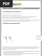 Download 4 Cara Mengecilkan Lengan Bagian Atas  TeknikDiet by Solusi Diet SN171090218 doc pdf