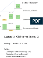 Lecture 8 Summary: Spontaneous, Exothermic