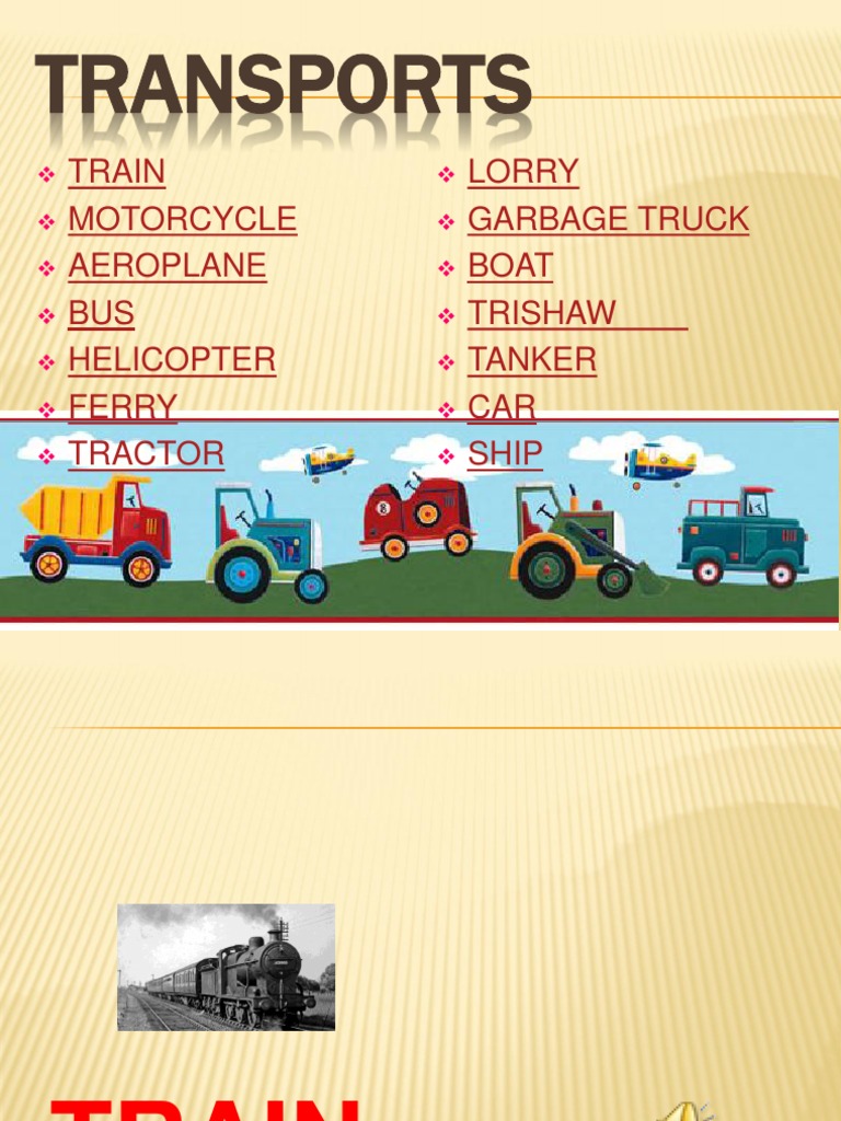 Types of Transportation Vehicles | PDF | Business