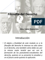 PRIMERA UNIDAD Filosofía Del Derecho