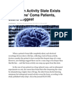 Huff Post - Brain Activity in Coma Patients