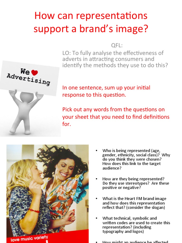 Brand Image Through Advert Representations | PDF | Advertising | Brand