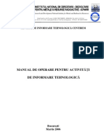 Manual de Operare Centirem, Dr. ing. Dan C. Badea