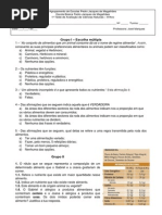 1º TESTE CNAT ZÉ