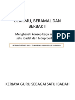 3 Berilmu, Beramal Dan Berbakti