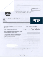 SPM Trial 2011 Physics p2 Penang