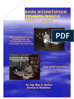 Realizari Stiintifice Si Tehnologice Dr.ing. Dan C. Badea