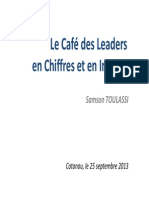 Le Café Des Leaders en Chiffres Et en Images