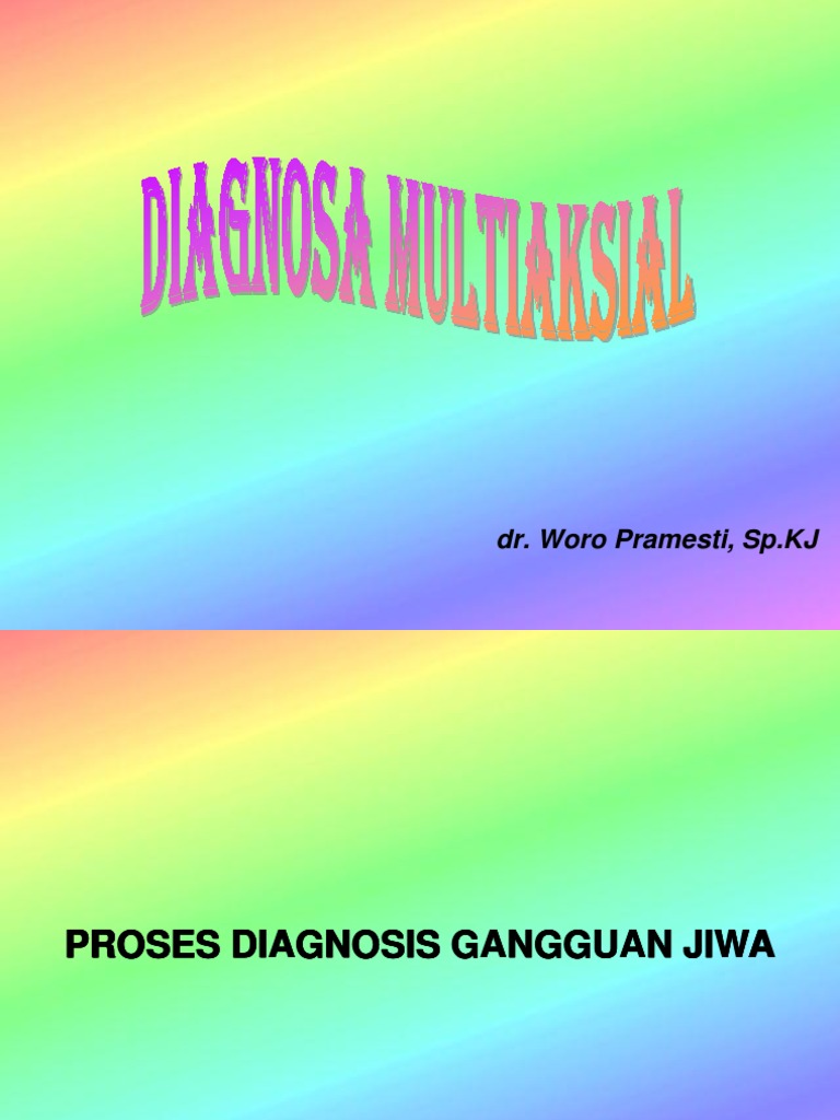 Diagnosa Multiaksial | PDF